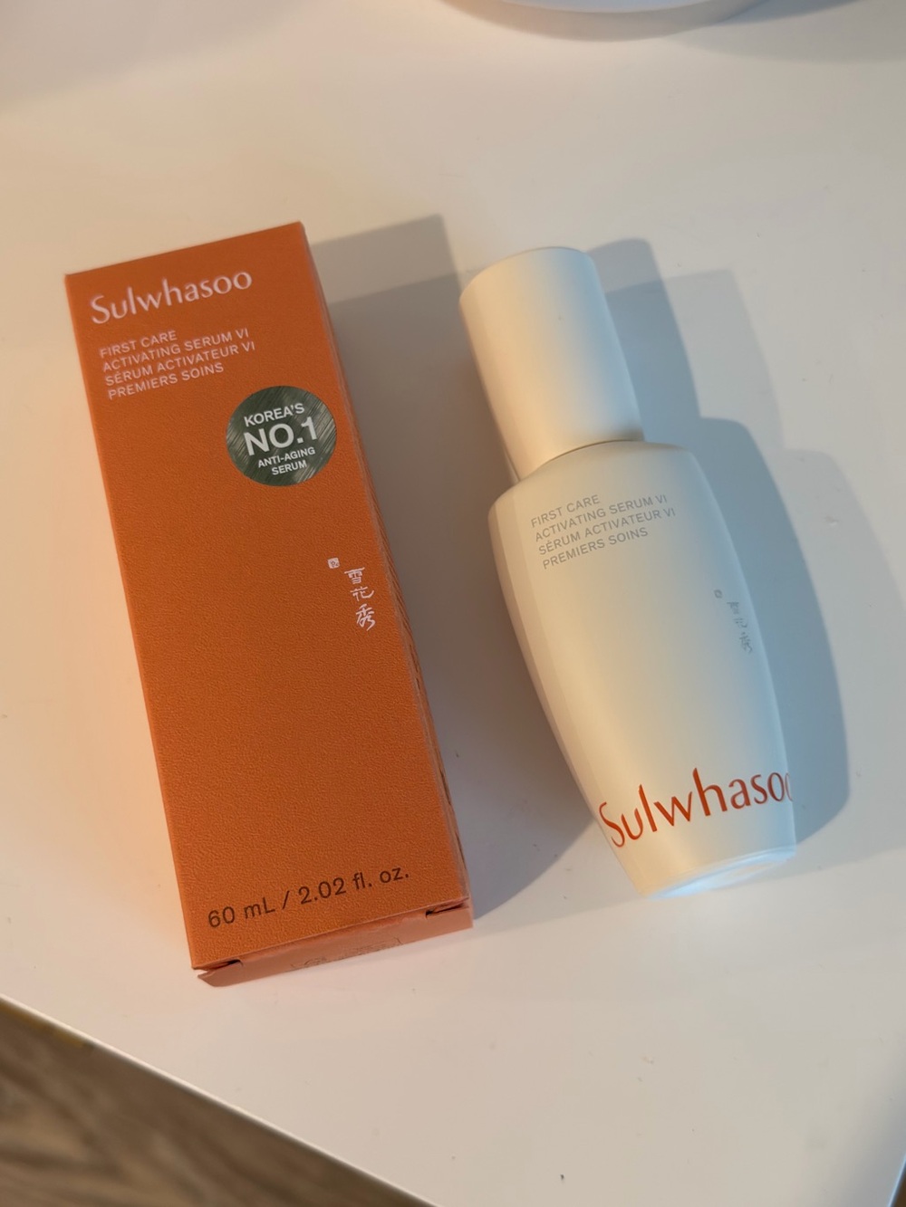 Sulwhasoo First Care Activating Serum VI — White & Orange